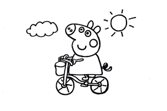 draw children coloring book pages