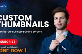 create youtube thumbnail for your video