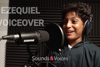 do the dubbing with the original voice of a child