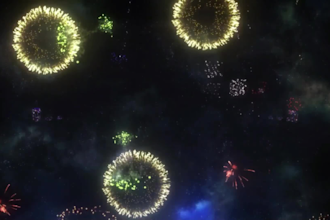 make 4th of july independence day logo animation