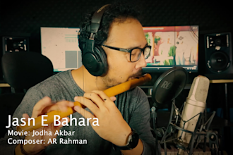 play indian bamboo flute or bansuri for your song