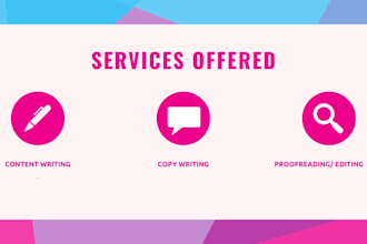offer SEO optimized content writing services