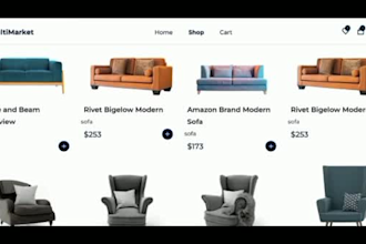 be your frontend web developer in bootstrap 5 and react js
