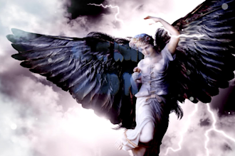 let the angel of light clearaway evil and heal andprotectyou