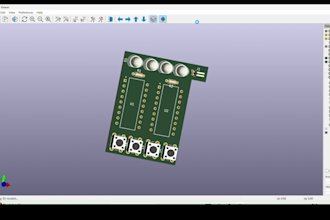 do pcb design in kicad software