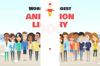 create an animated marketing video for business and sales