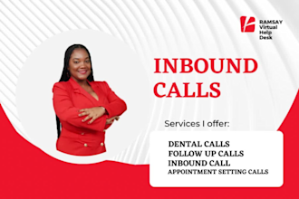 do professional inbound call handler for your business