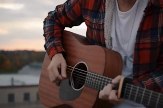 write and sing acoustic pop, dancehall and country songs male singer songwriter