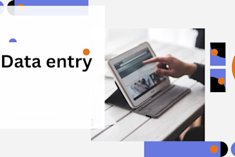 data entry, PDF to word, excel typing