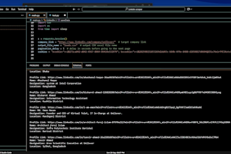 custom web scraping and automation scripts