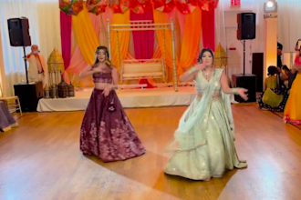 teach bollywood dance, zumba fitness and wedding and special event choreography