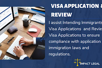 be your immigration attorney and provide legal advice