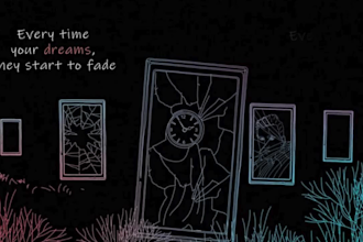 create modern hand drawn animated lyric video for your music