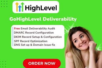 email deliverability go high level spf dkim dmarc ghl email fix gohighlevel dns