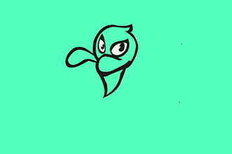 character and mascot based logo animations