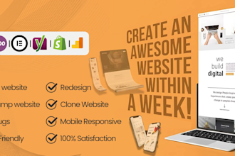 revamp your woocommerce website or design a custom online store