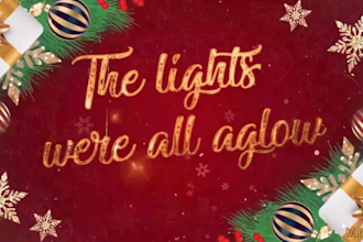 make an animated lyric and audio visualization music video for your song