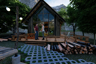 create professional 3d models in revit or sketchup