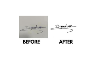 do digitize signature vectorize handwritten signature hand note 1 hour