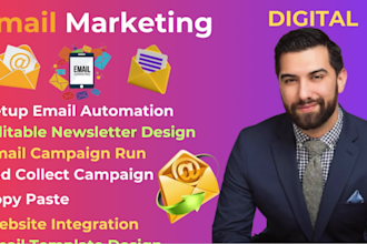 run your email marketing campaign with klaviyo or mailchimp