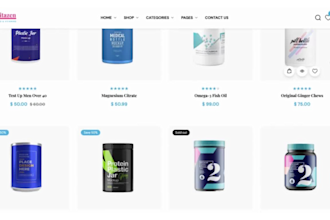 build private label supplement shopify store nutraceutical dropshipping store