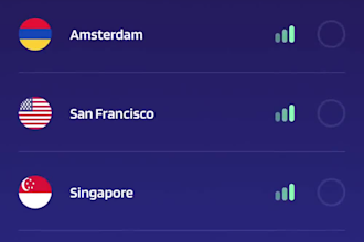 develop a premium VPN app with admin panel for all platforms