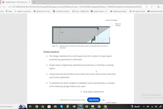 do solar and daylight assessment according to adg australian standard