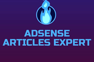 write 5 adsense articles or blog post in 5 dollar