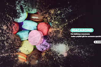 create amazing video for your menu restaurant