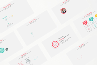 design pitch deck and powerpoint presentation