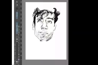 draw a digital portrait, capturing anything you desire