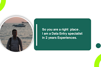 do data entry for your business