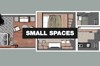 provide designs with creative solutions for your small space