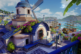 create 3d unreal engine environment, terrain levels, map creation for games