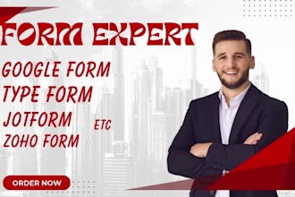 be your form expert surveyform, google form, typeform, zoho form, smartsurvey