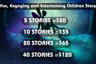 create fun, engaging, and entertaining children story