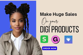 setup digital products store on sellify gumroad linktree