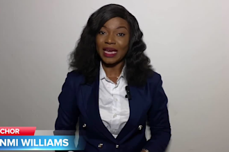 film a natural and engaging female spokesperson video in 24h