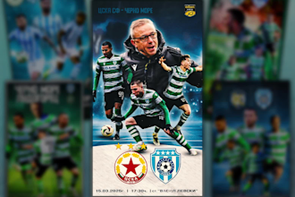 design stunning sports poster, flyer, or banner