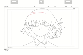 draw 2d animation in anime style