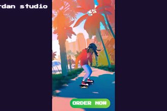 create retro 3d music animation on ps1 or n64 style low poly retro visualizer