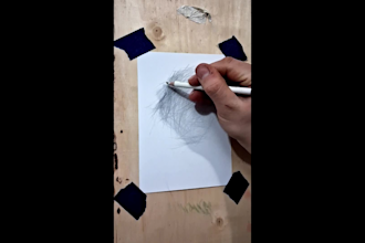 draw a realistic hand drawn portrait from your photo
