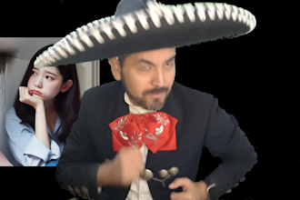 create a funny viral video in a costume delivering your message or song birthday