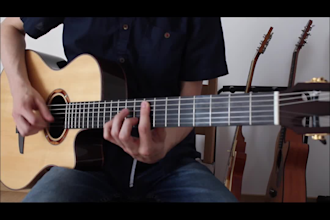 record acoustic or nylon string guitar for your song