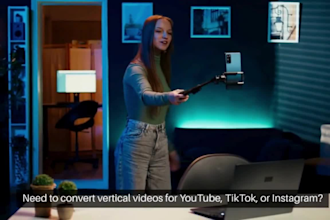 add styled english or french subtitles and convert vertical videos for youtube