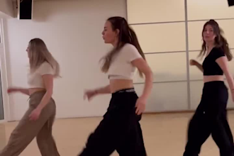 form a dance group and choreograph routines for shuffle afro and group dance