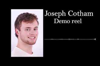 record a high quality british young adult voice over