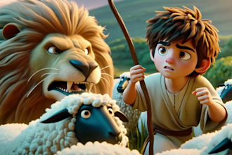 make engaging 3d christian cartoons and bible story animations for kids