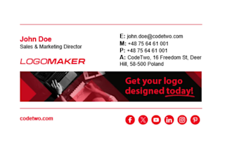 create html email signature or clickable email signature for gmail and outlook