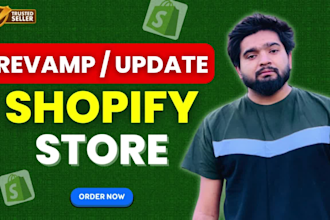 revamp and update your shopify store
